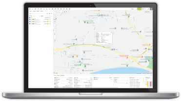 Laptop tracking view