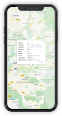 Phone tracking view